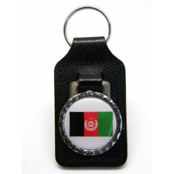 Afghanistan Black Keyfob